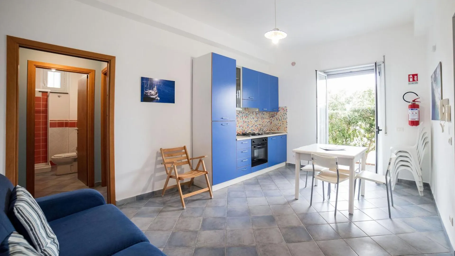 Residence Mare Blu Capo dʼOrlando Hotel apartamentowy